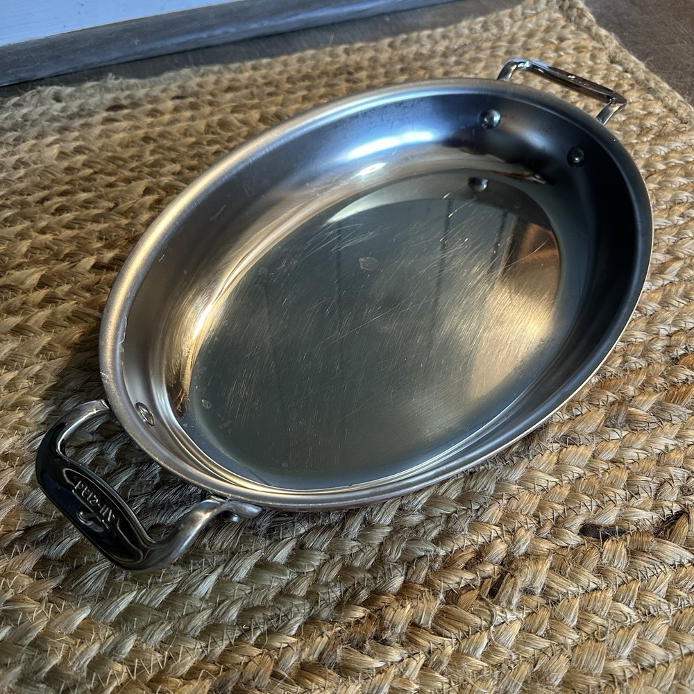 All Clad Vintage Copper Au Gratin 12" Pan‎